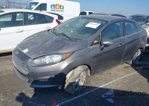 2014 Ford Fiesta Se из США, поврежденный, VIN 3FADP4BJXEM195013